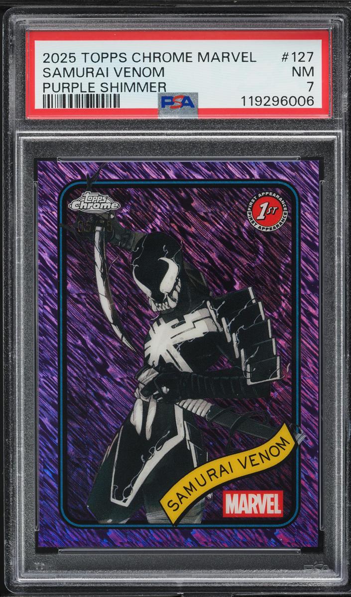 2025 Samurai Venom [Purple Shimmer Refractor] #127