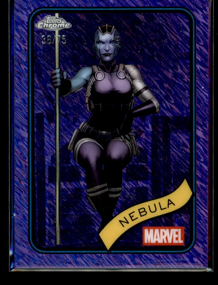 2025 Nebula [Purple Shimmer Refractor] #167