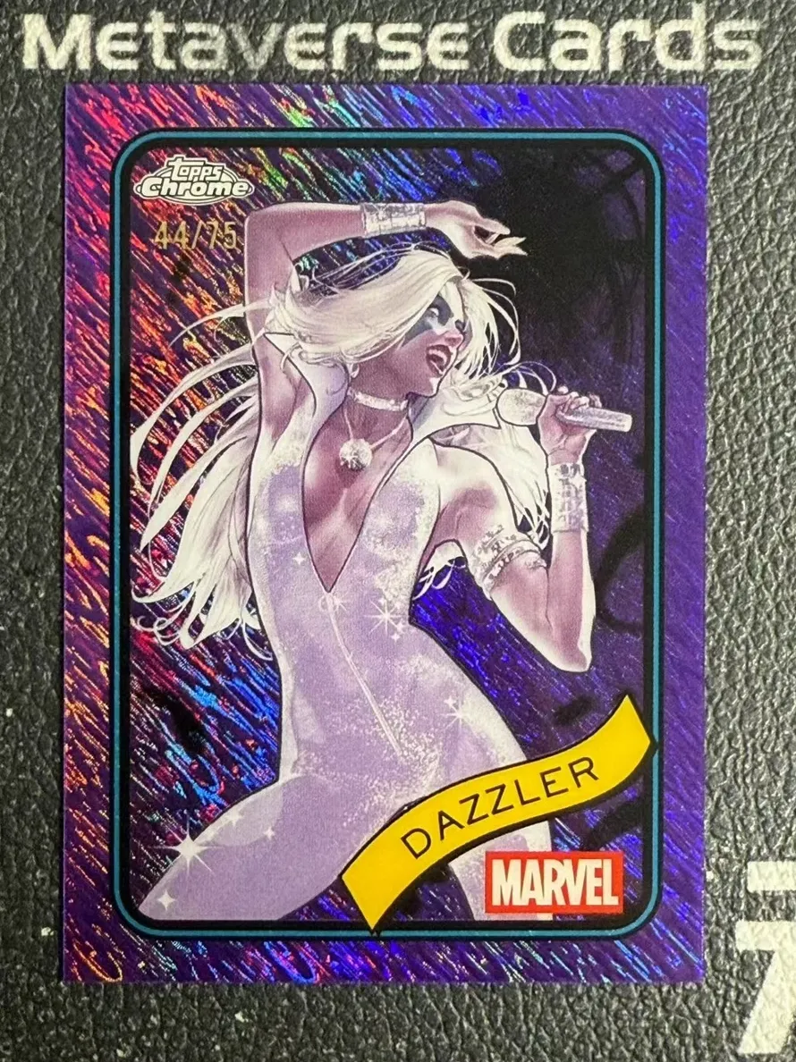2025 Dazzler [Purple Shimmer Refractor] #52