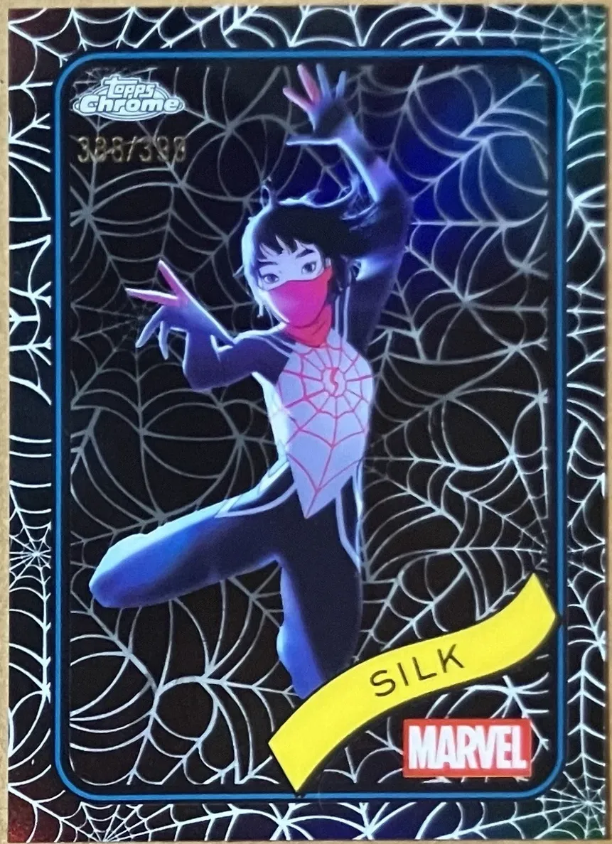 2025 Silk [Black Refractor] #108