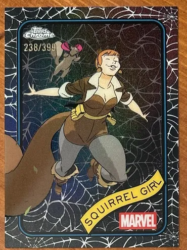 2025 Squirrel Girl [Clawed Chrome Red Refractor] #44