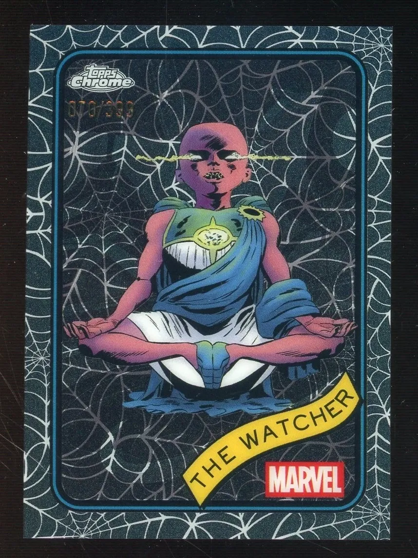 2025 The Watcher [Red Shimmer Refractor] #28