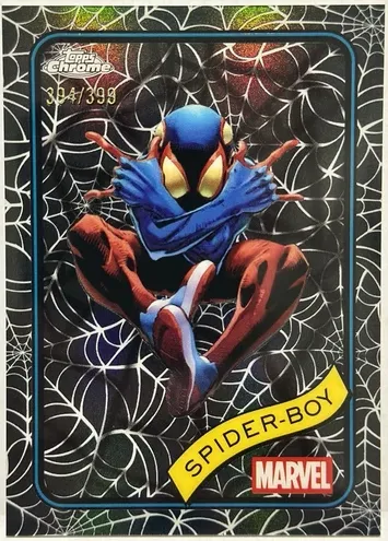 2025 Spider-Boy [Red Wave Refractor] #57