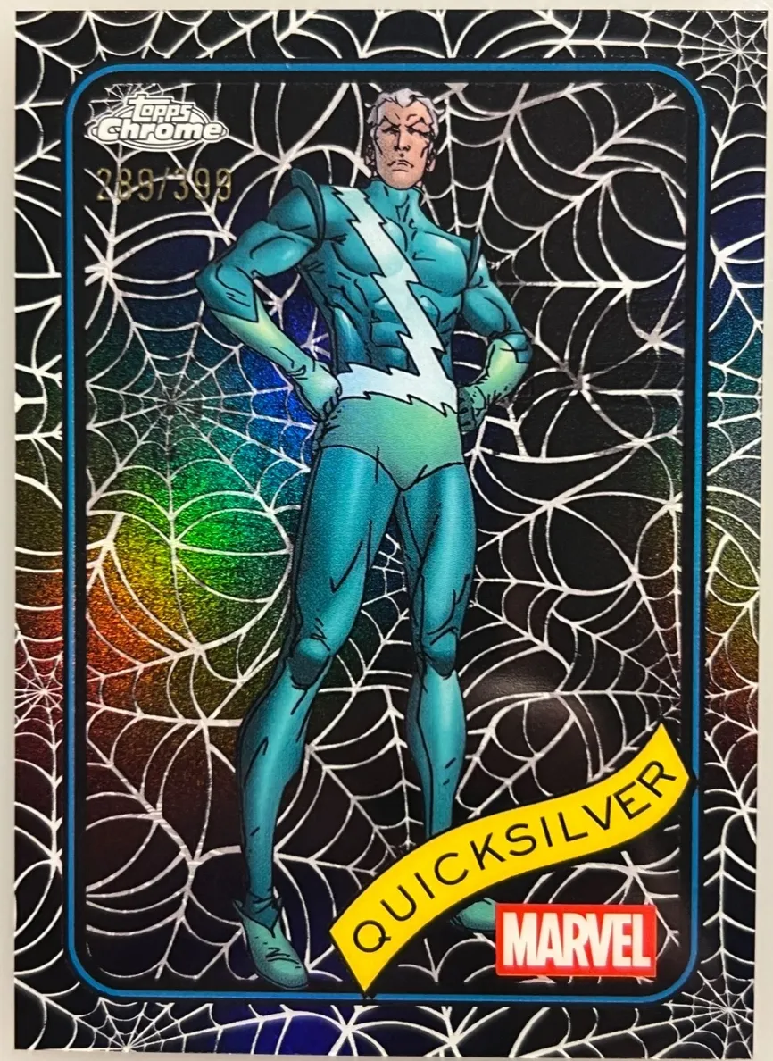2025 Quicksilver [Spider Web Refractor] #121