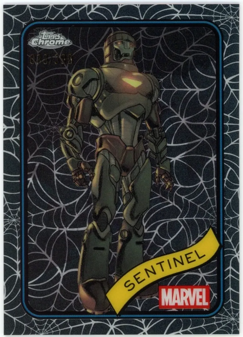 2025 Sentinel [Red Shimmer Refractor] #33