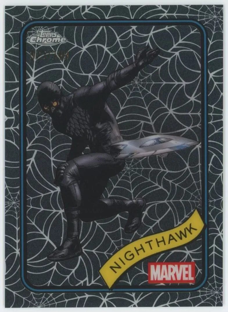 2025 Nighthawk [Clawed Chrome Black Refractor] #20