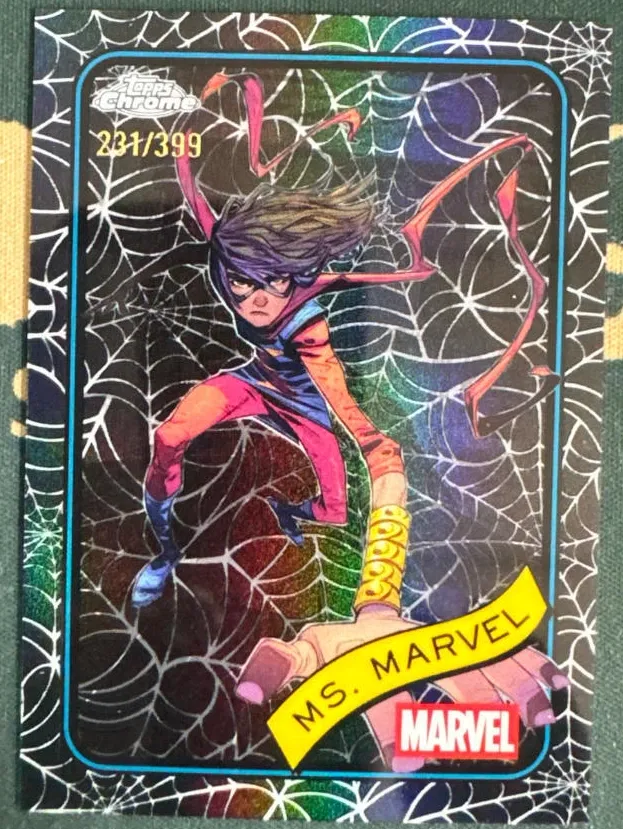 2025 Ms. Marvel [Spider Web Refractor] #130