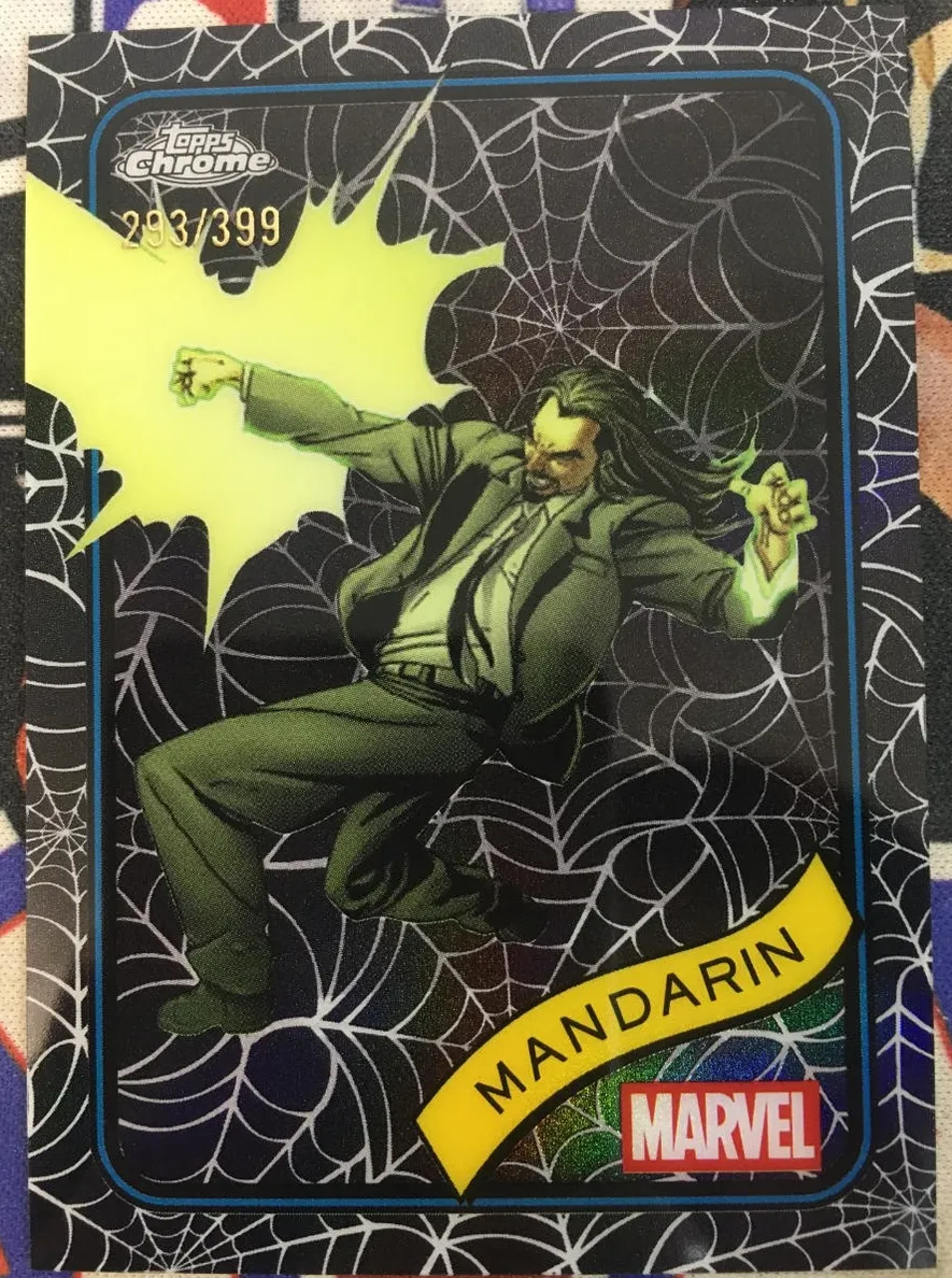 2025 Mandarin [Clawed Chrome Black Refractor] #41