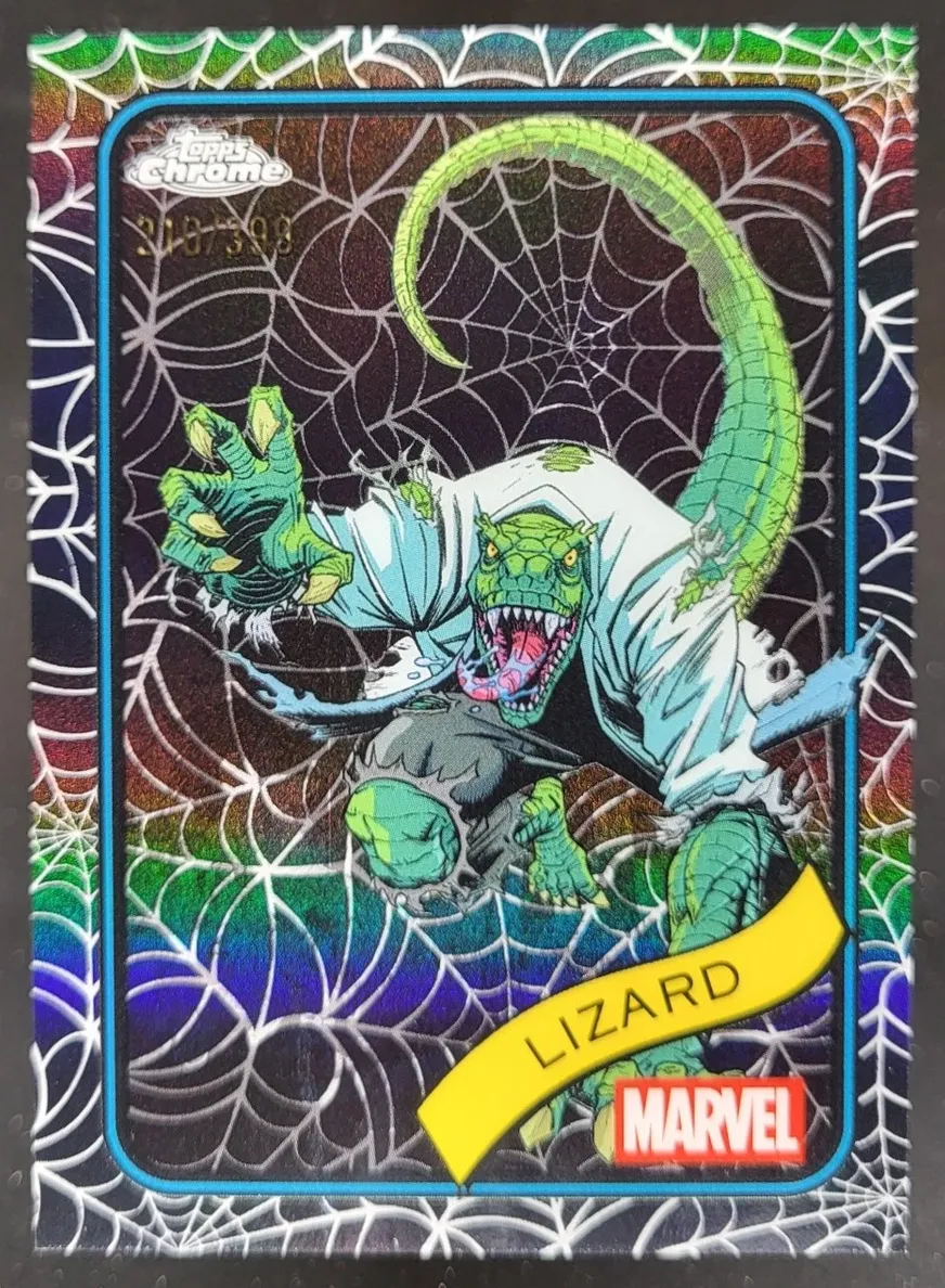 2025 Lizard [Spider Web Refractor] #85