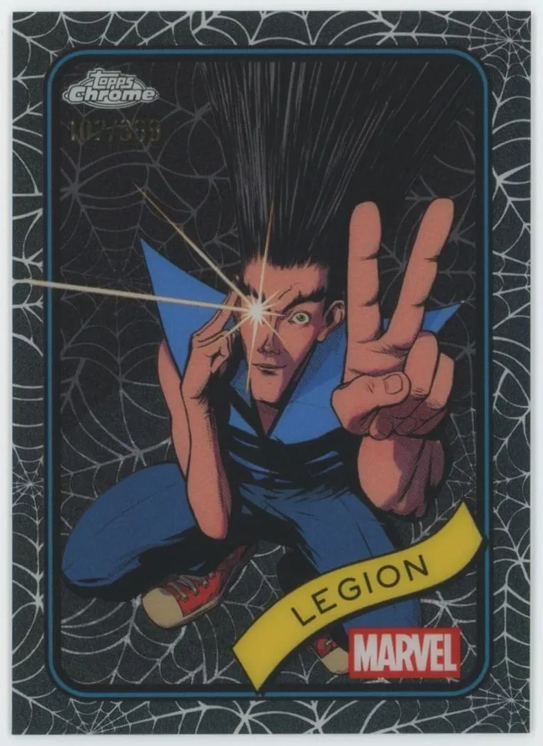 2025 Legion [Clawed Chrome Red Refractor] #191