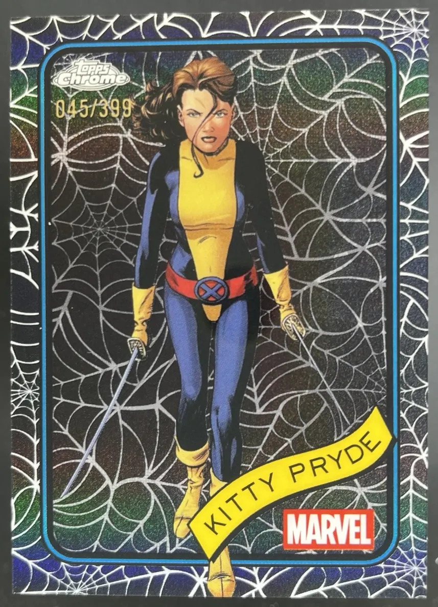 2025 Kitty Pryde [Clawed Chrome Red Refractor] #188