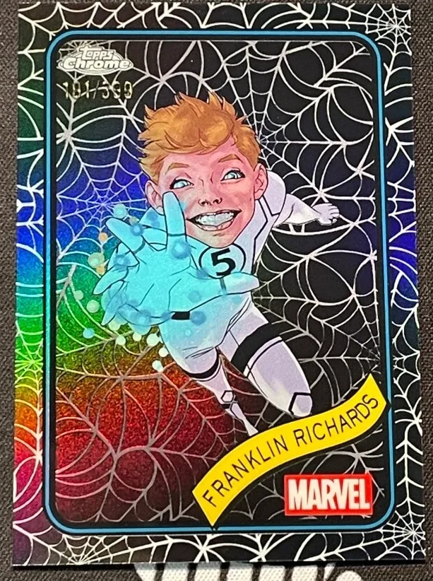 2025 Franklin Richards [Spider Web Refractor] #56