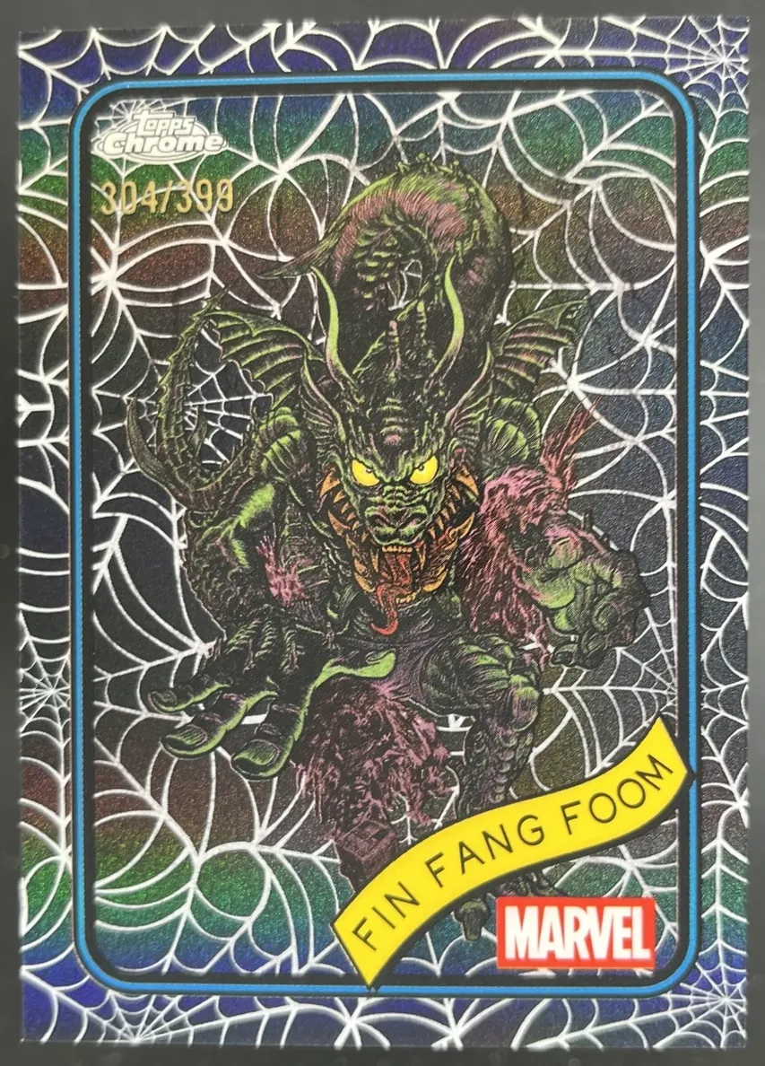 2025 FIN Fang Foom [Clawed Chrome Red Refractor] #53
