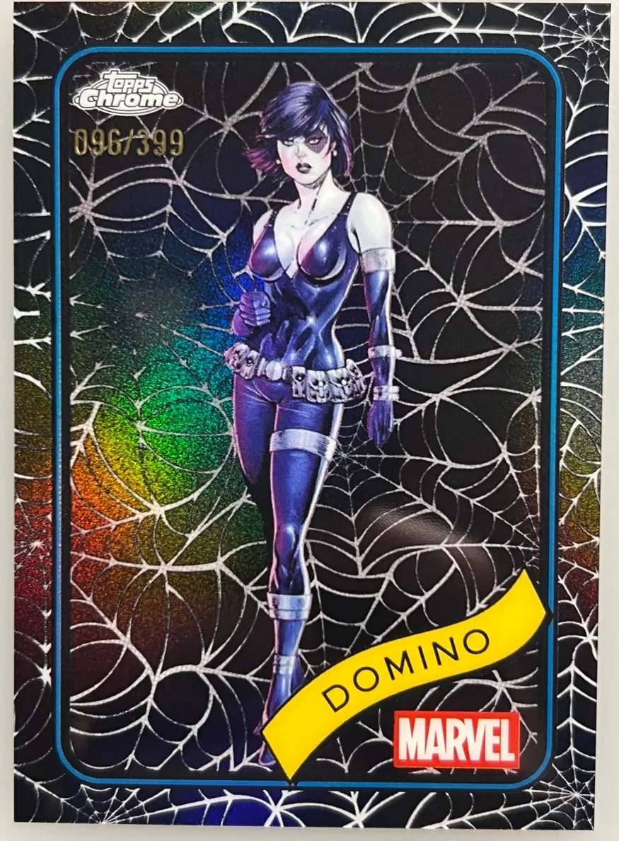 2025 Domino [Red Wave Refractor] #154