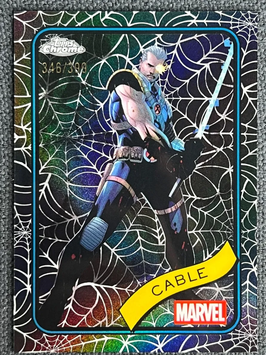 2025 Cable [Clawed Chrome Black Refractor] #145