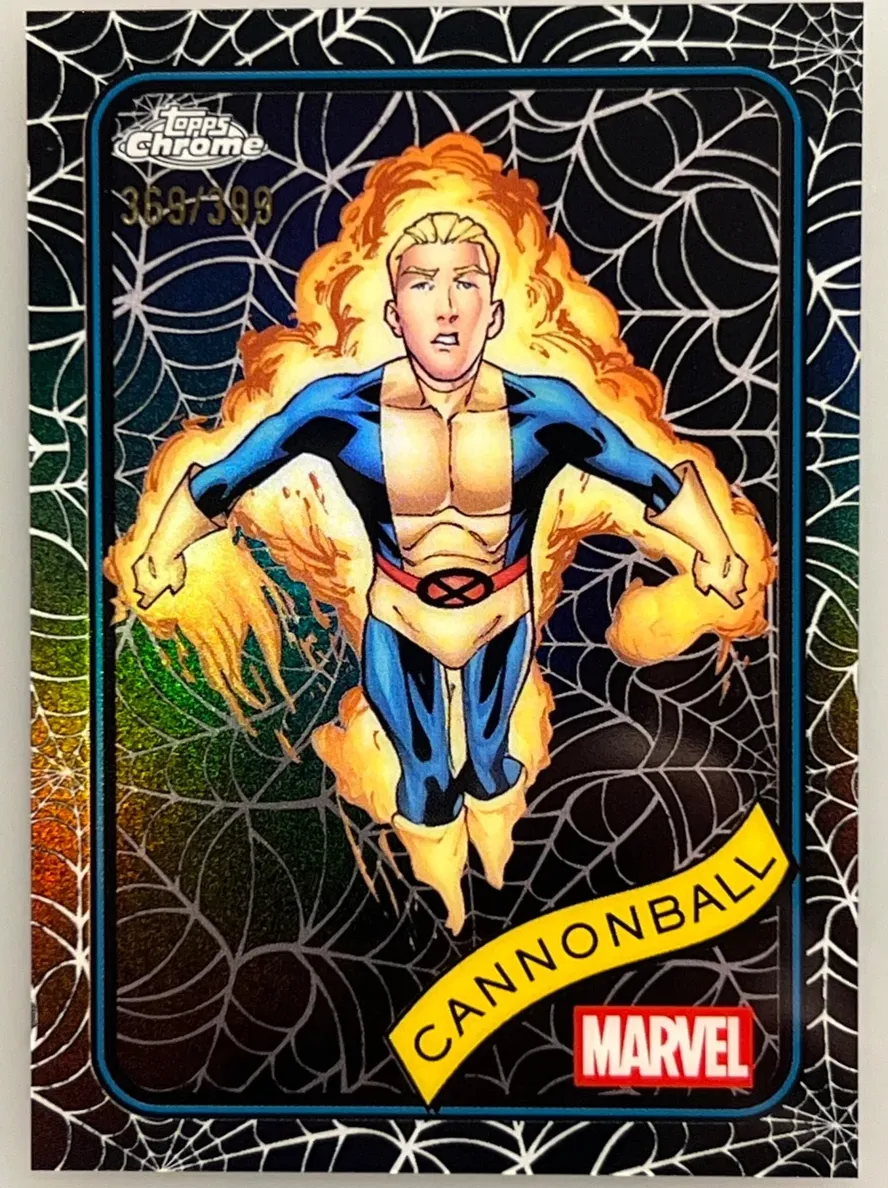 2025 Topps Chrome Marvel Cannonball #51 card