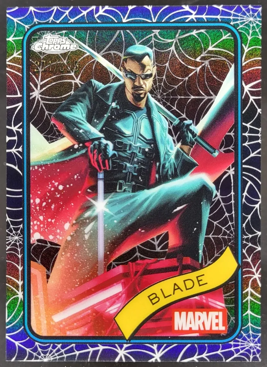 2025 Blade [Spider Web Refractor] #126