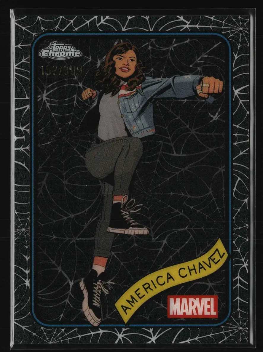 2025 America Chavez [Clawed Chrome Red Refractor] #153