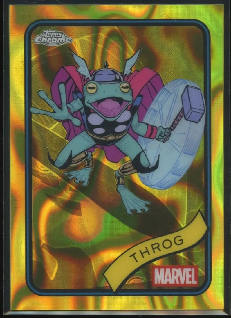 2025 Throg [Red Wave Refractor] #46