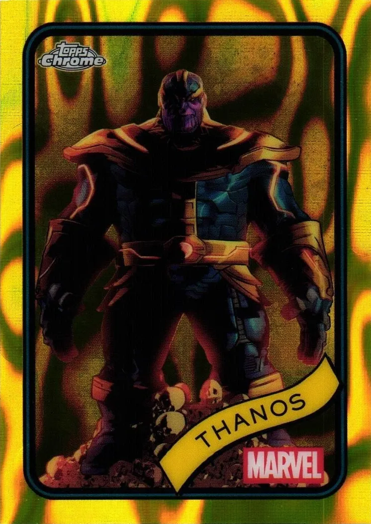 2025 Thanos [Yellow Lava Refractor] #158