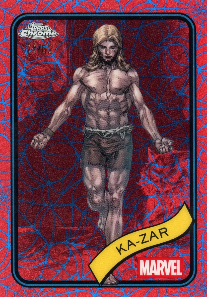 2025 Ka-Zar [Blue & Red Spider Web Refractor] #84