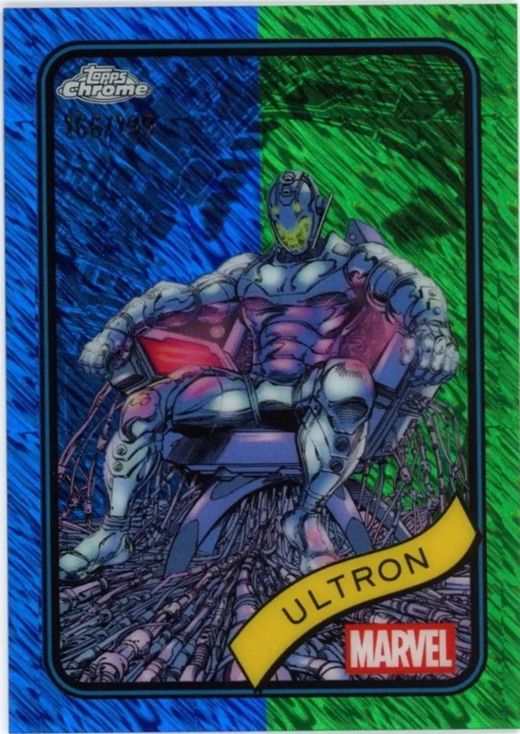 2025 Ultron [Blue & Green Shimmer Refractor] #138
