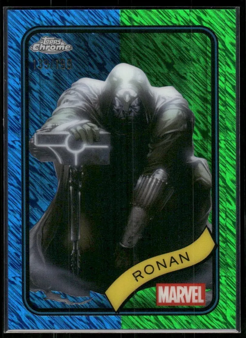 2025 Ronan [Blue & Green Shimmer Refractor] #157