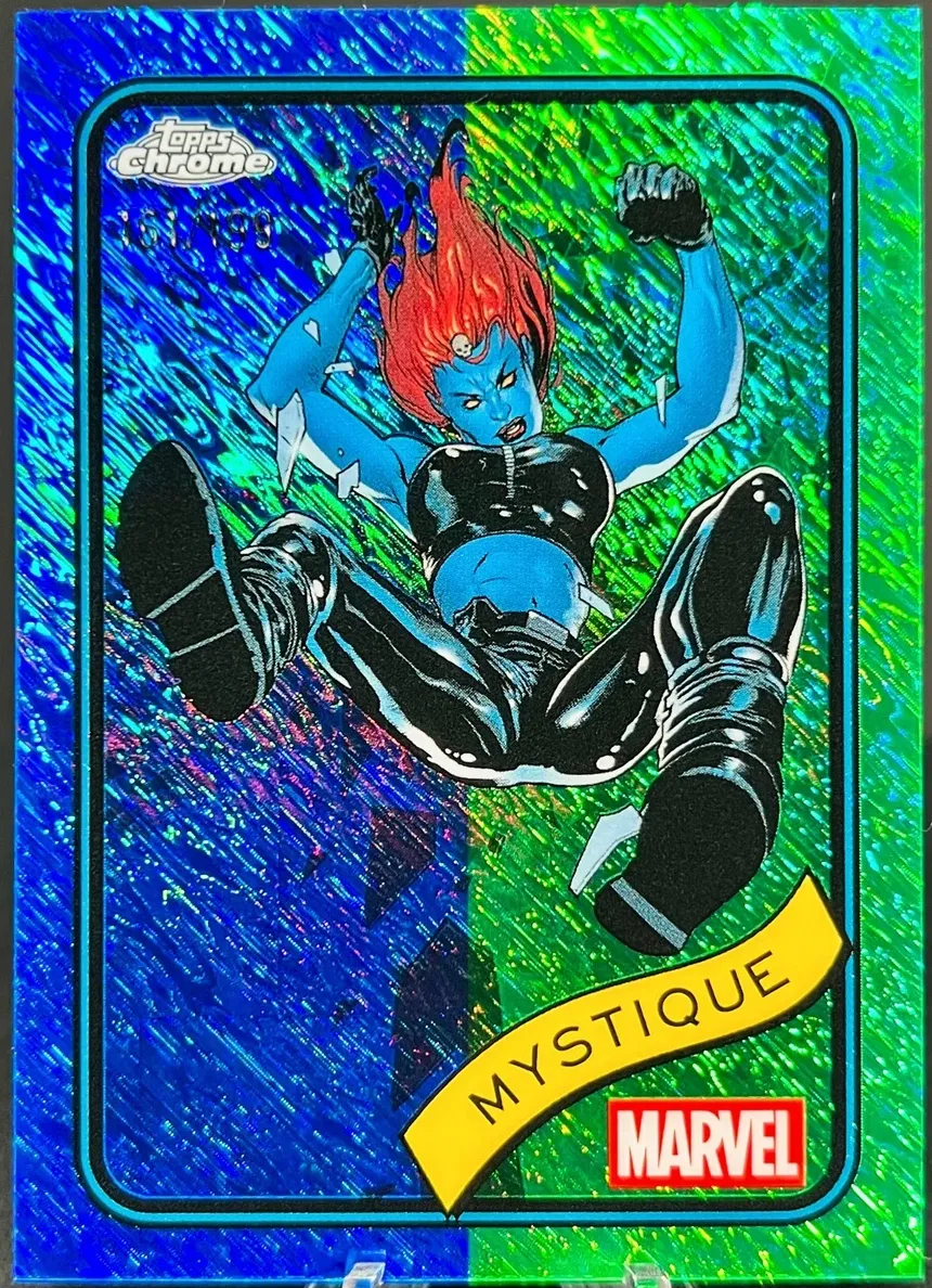 2025 Mystique [Blue & Green Shimmer Refractor] #7