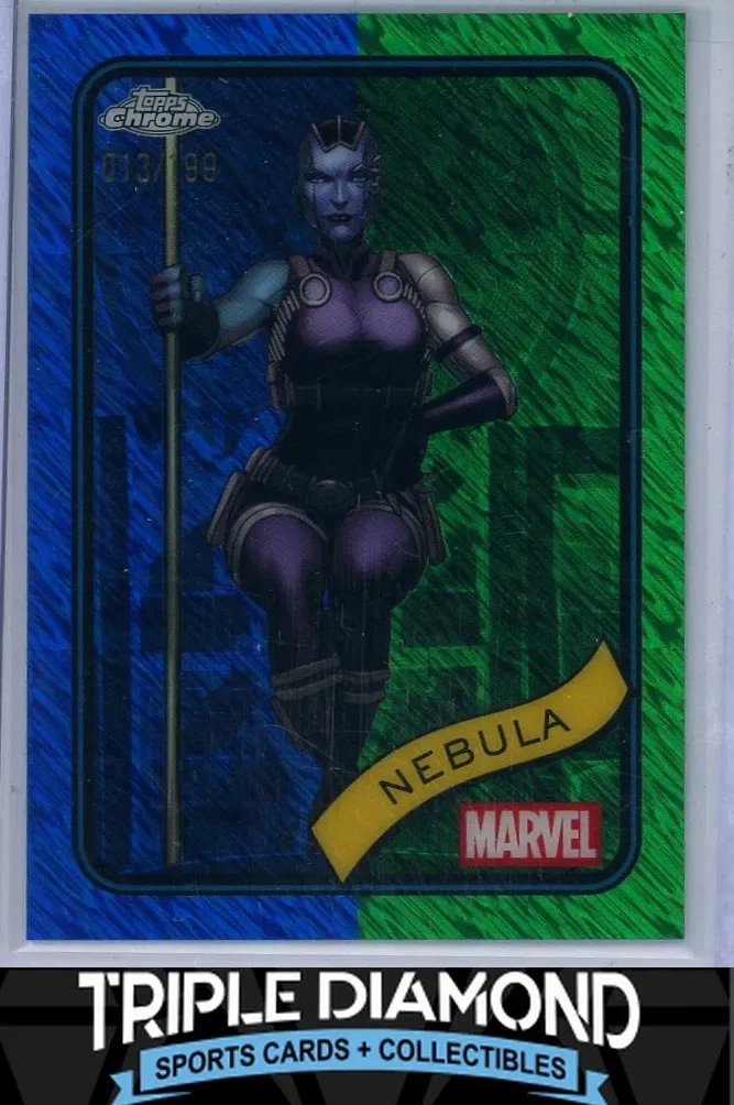 2025 Nebula [Blue & Green Shimmer Refractor] #167