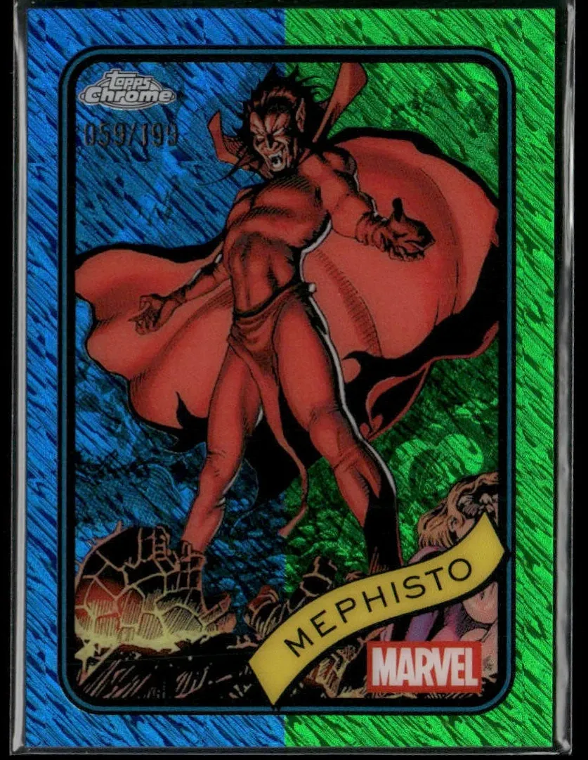 2025 Mephisto [Blue & Green Shimmer Refractor] #102