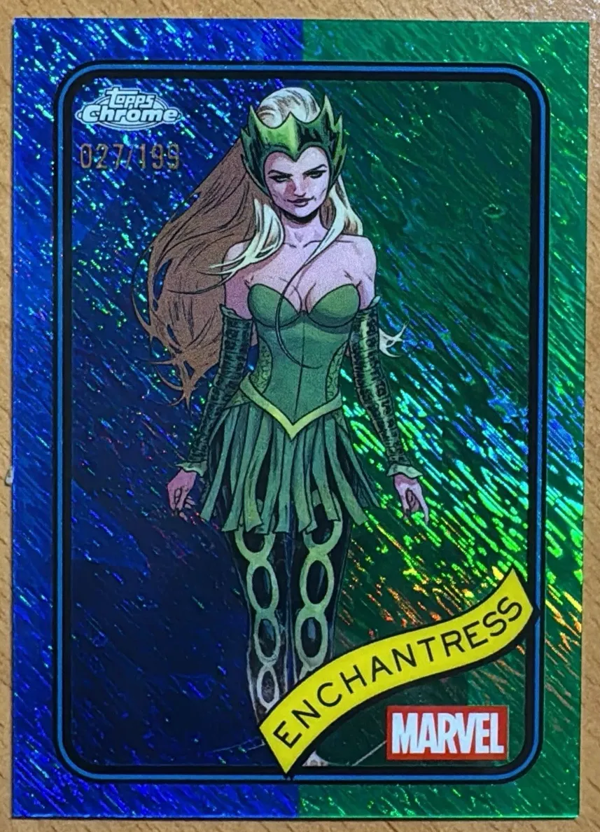 2025 Enchantress [Black Refractor] #43