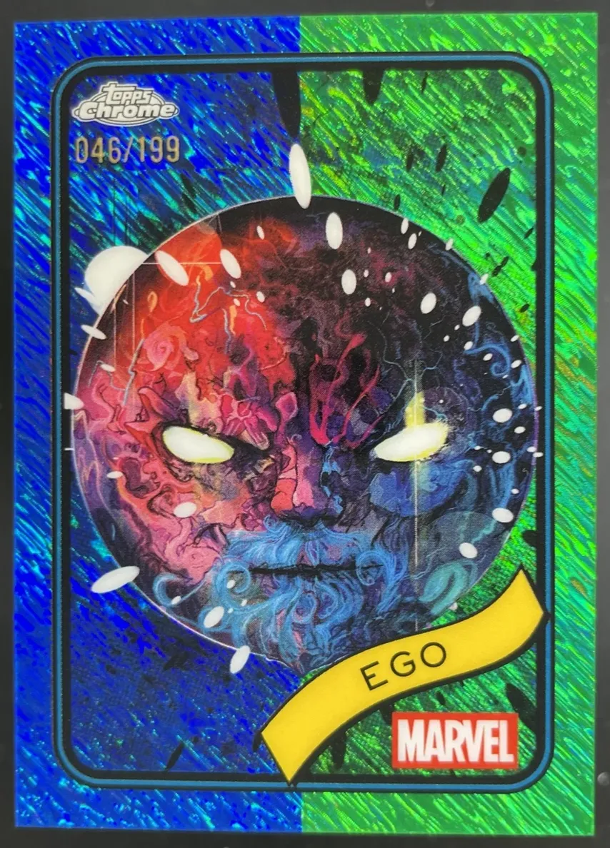 2025 Ego [Clawed Chrome Red Refractor] #55