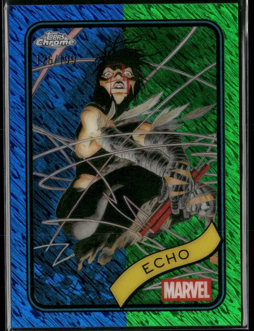 2025 Echo [Red Shimmer Refractor] #14
