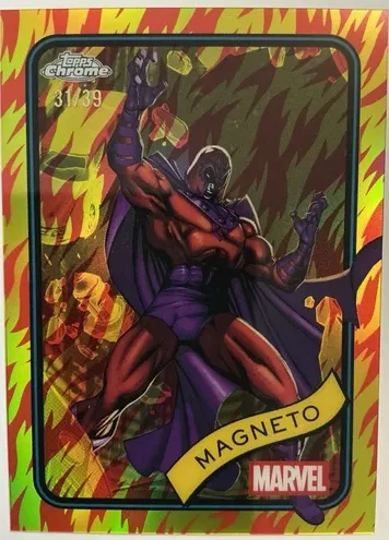 2025 Magneto [Human Torch Red & Orange Refractor] #169