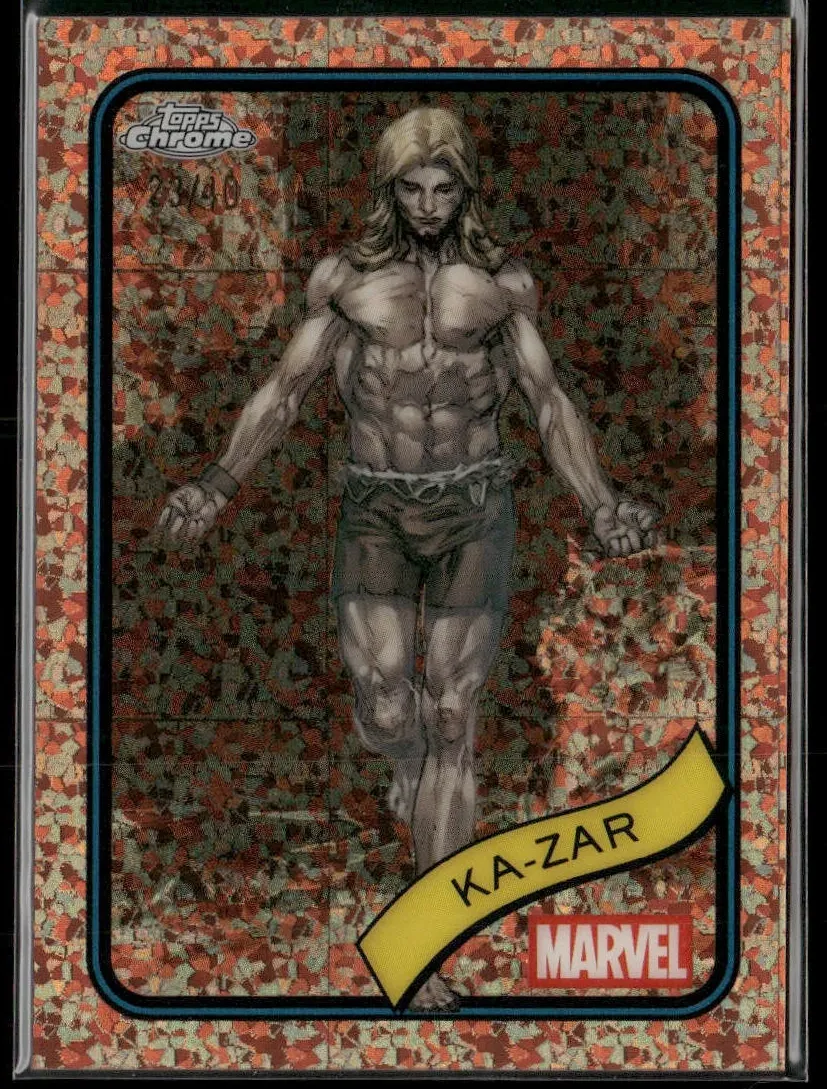 2025 Ka-Zar [Rose Gold Mini Diamonds Refractor] #84