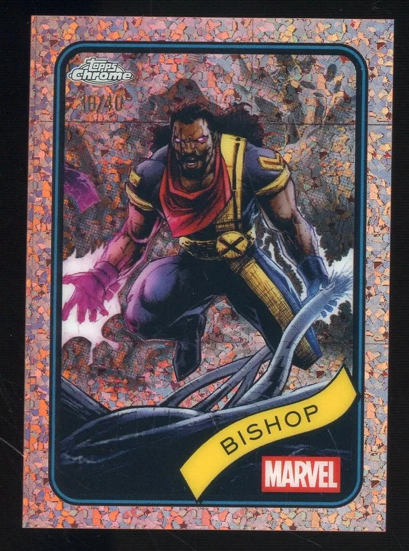2025 Bishop [Red Shimmer Refractor] #197