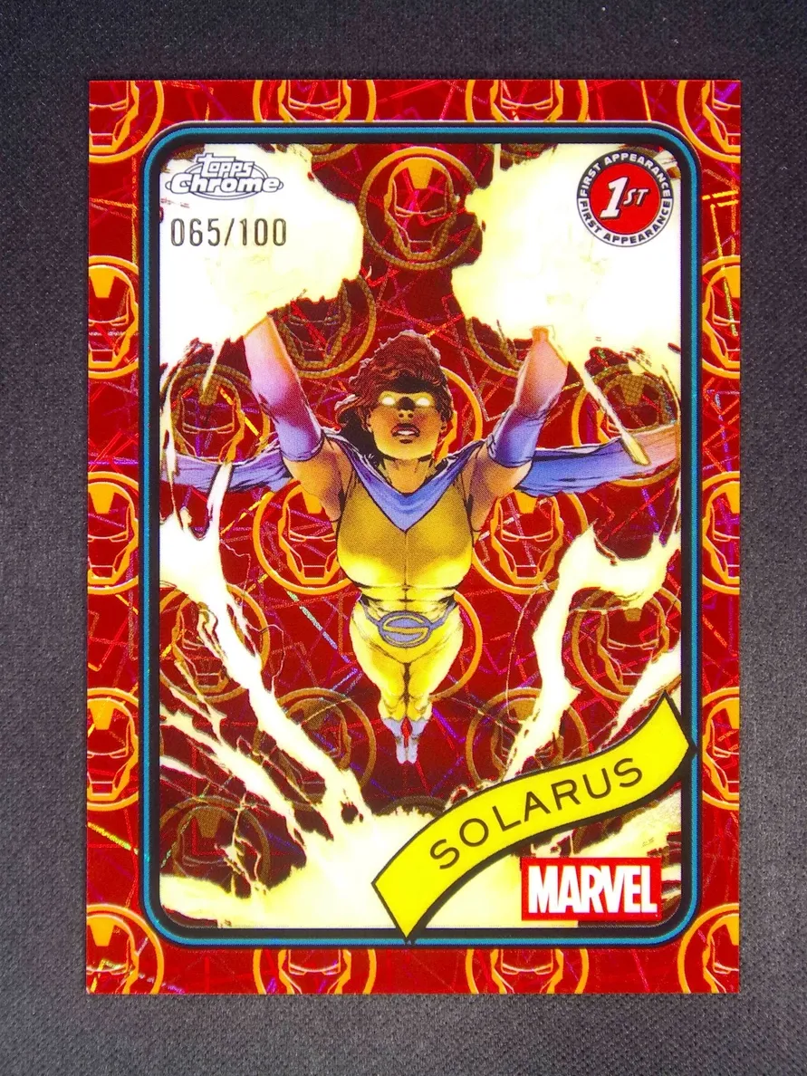2025 Solarus [Clawed Chrome Red Refractor] #8
