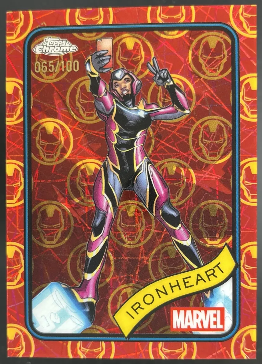 2025 Ironheart [Clawed Chrome Red Refractor] #71