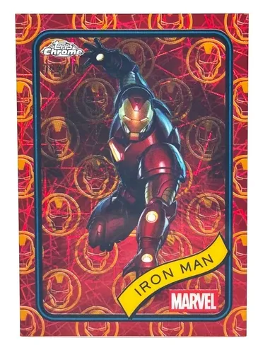 2025 Iron Man [Iron Man Red & Gold Lazer Refractor] #1