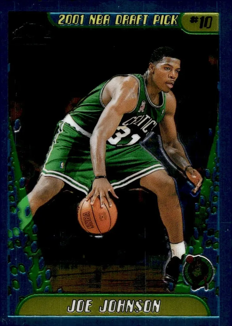 2001 Topps Chrome Joe Johnson #138 card