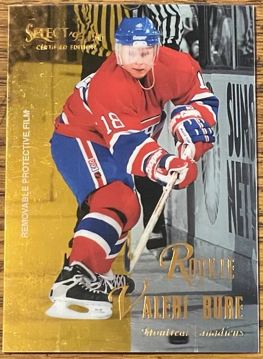 1995 Valeri Bure [Mirror Gold] #131