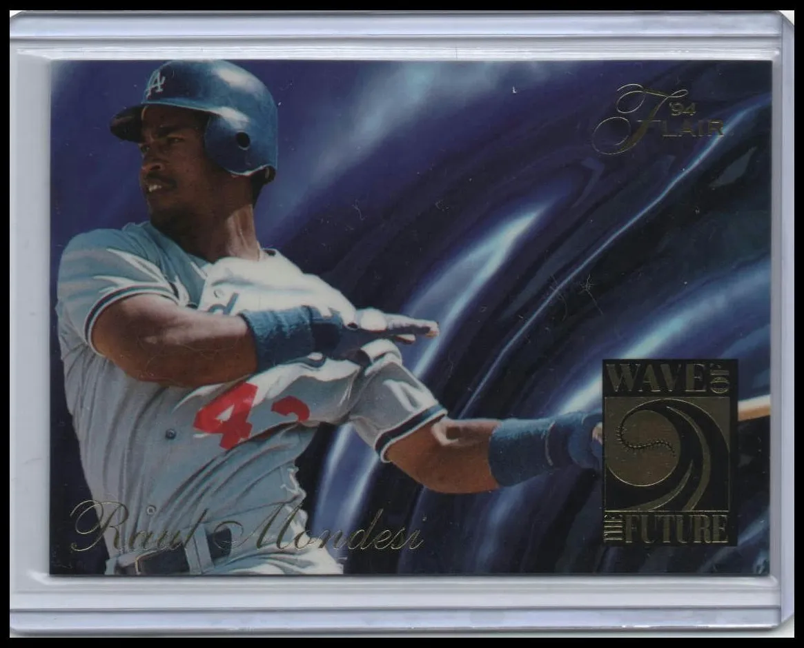 1994 Flair Raul Mondesi #6 card