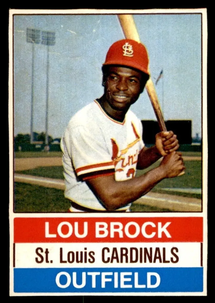 1976 Lou Brock [Hand Cut] #7
