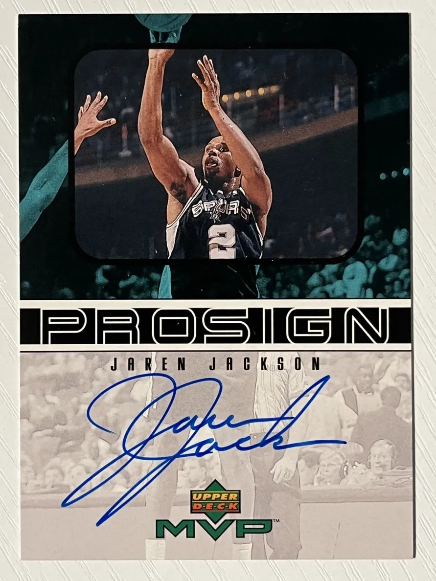 1999 Upper Deck MVP Jaren Jackson #JK card