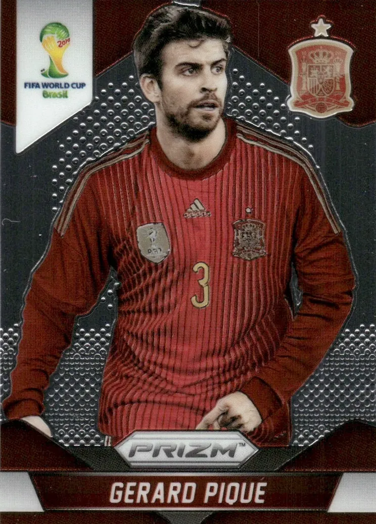 2014 Panini Prizm World Cup Gerard Pique [Purple] #171 card
