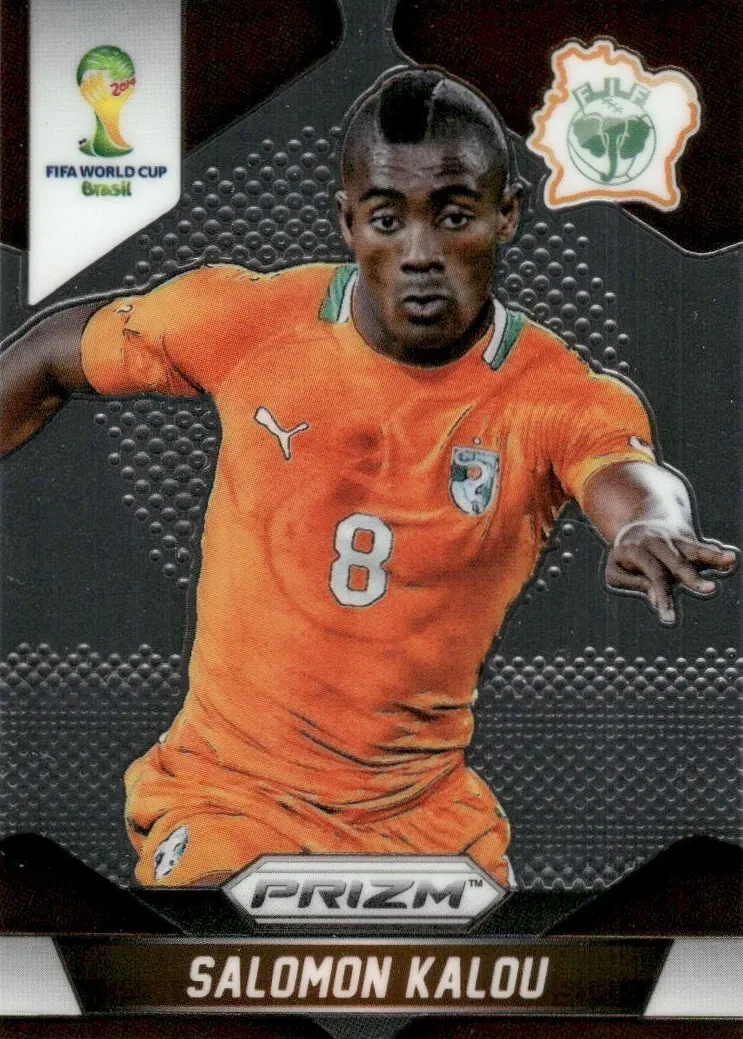 2014 Panini Prizm World Cup Salomon Kalou #61 card