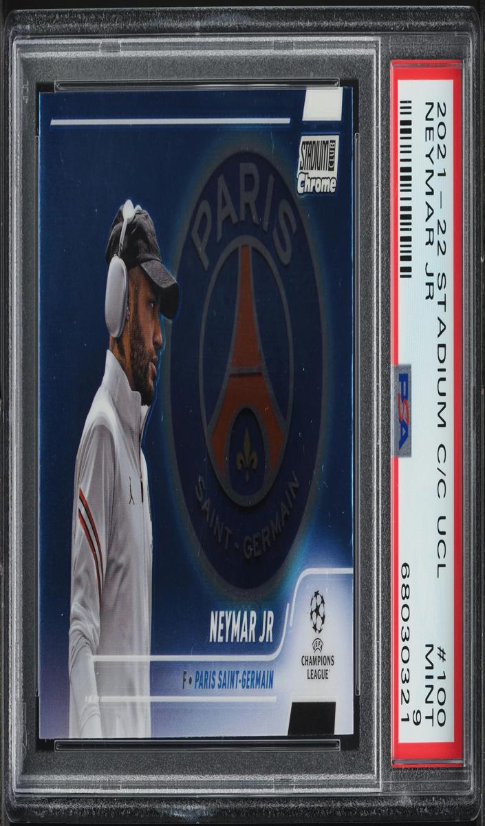 Neymar Jr - 2021 Topps Stadium Club Chrome UEFA Champions League Soccer