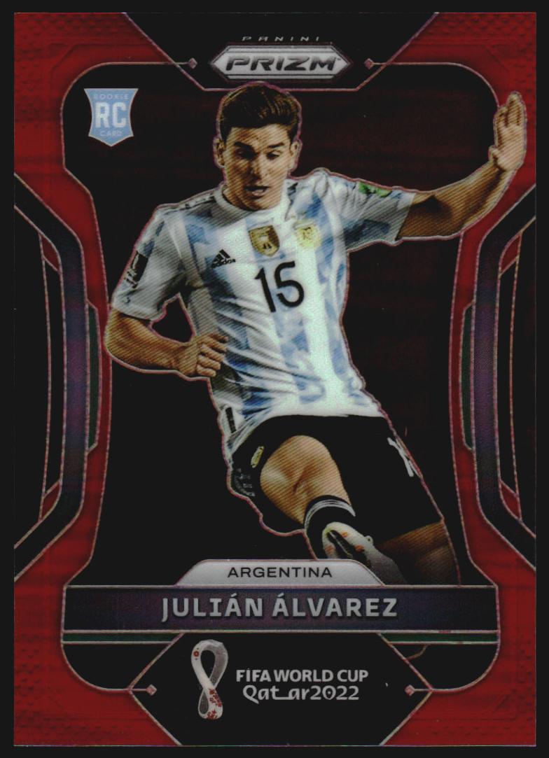 2022 Julian Alvarez [Red] #4