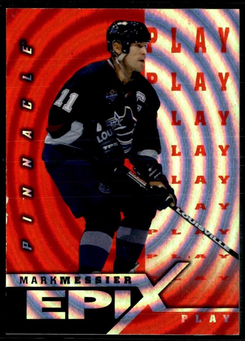 1997 Pinnacle Mark Messier [Emerald] #E12 card