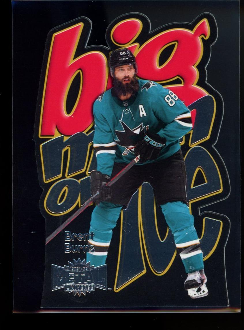2021 Skybox Metal Universe Brent Burns #BM-22 card